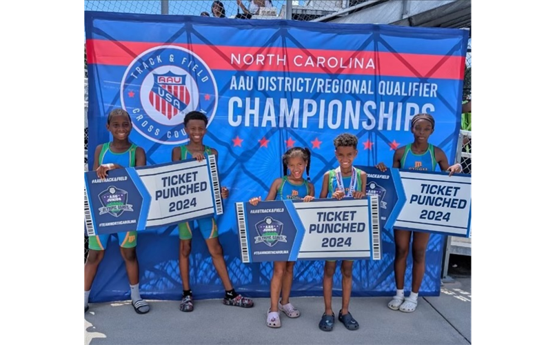 Congratulations Storm!  10 athletes qualified for AAU Track & Field Junior Olympics!