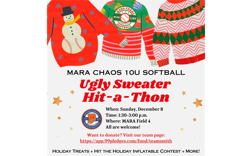 MARA Chaos Ugly Sweater Hit-a-Thon