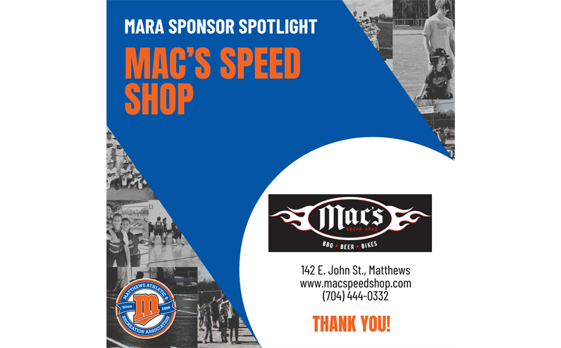 MARA Sponsor Spotlight: Mac's Speed Shop