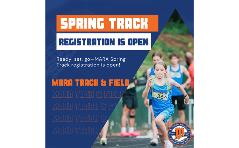 Spring Track Registration is Open!