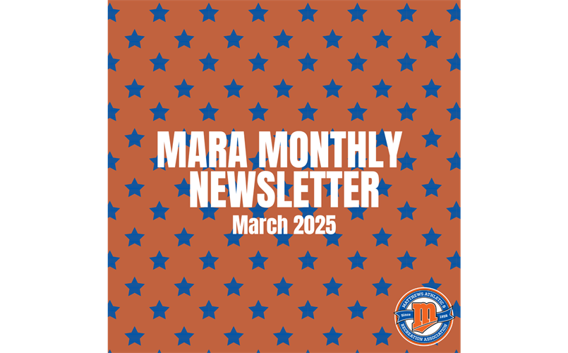 MARA Monthly Newsletter - March